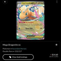 Ascended Heroes Mega Dragonite Ex
