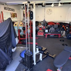 Yukon COMPETITOR LAT MACHINE W/ 180 LB WEIGHT STACK