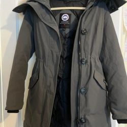 Canada goose rossclair fusion-fit fur-trim parka 