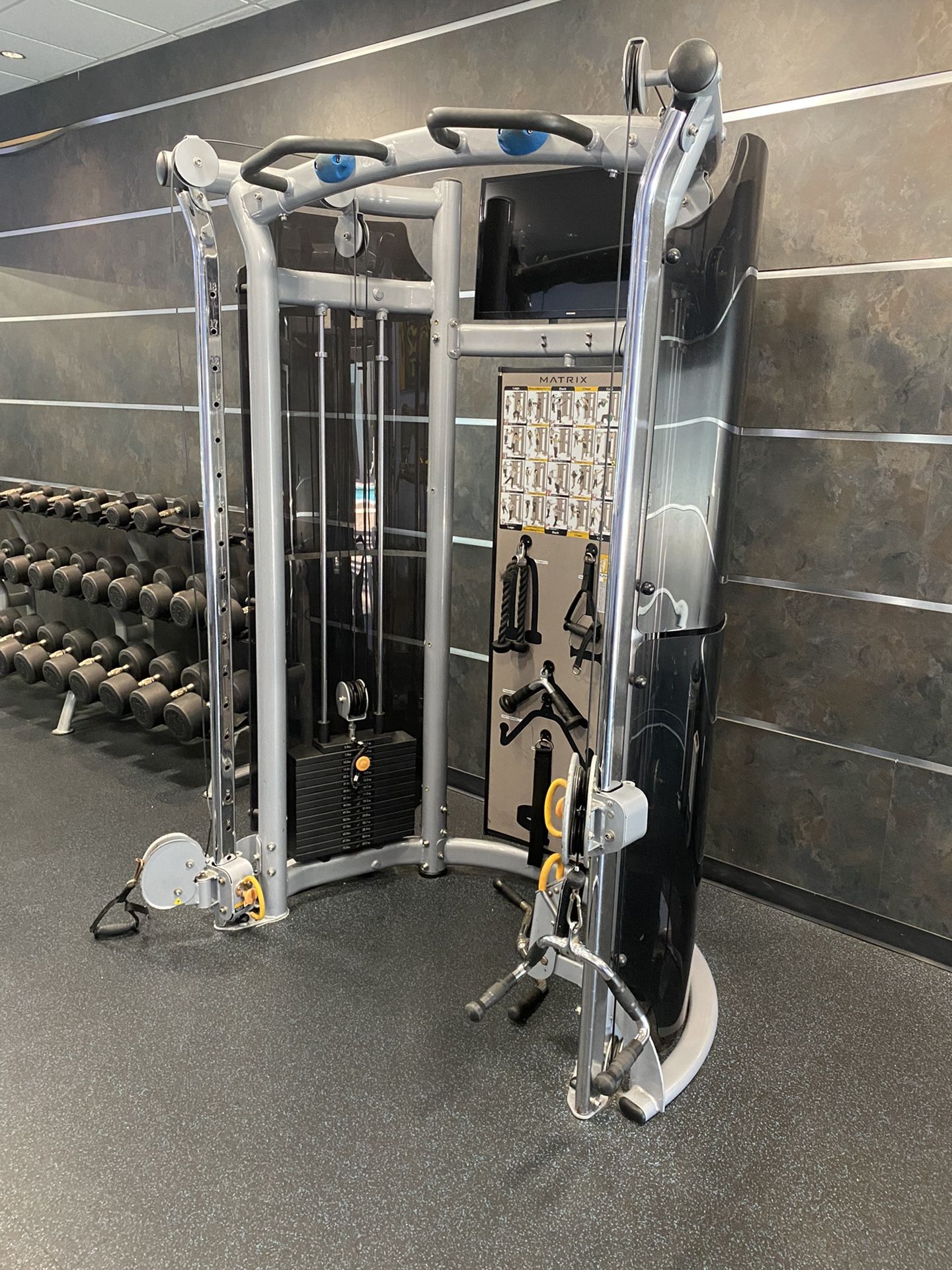 Matrix Cable Machine, Cable Crossover, Commercial Gym Equipment