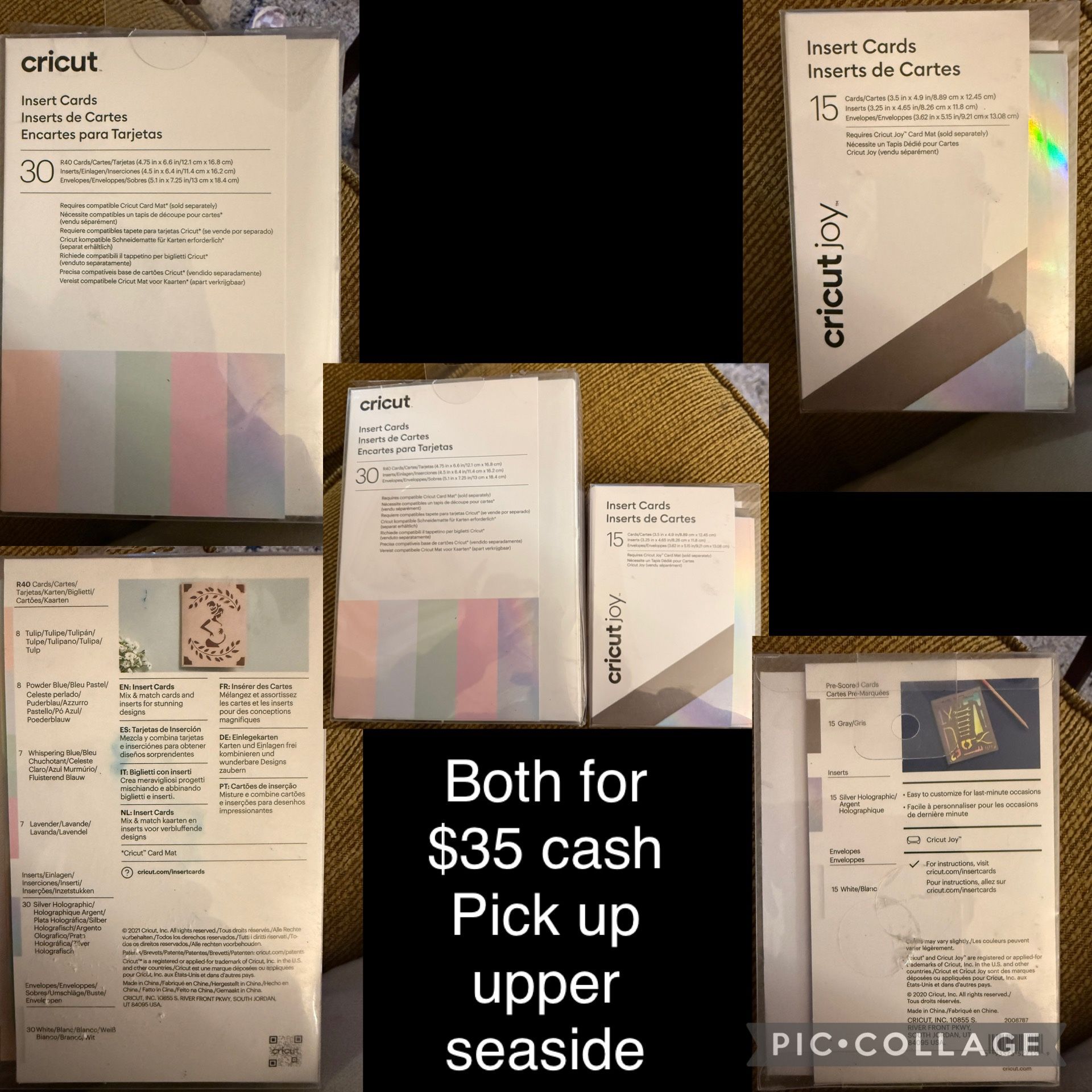$35 Insert Cards (2)