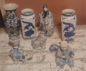 Vintage antique Chinese porcelain set