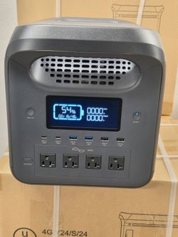 ​Portable Power Station - 1800W Pure Sine Wave Generator