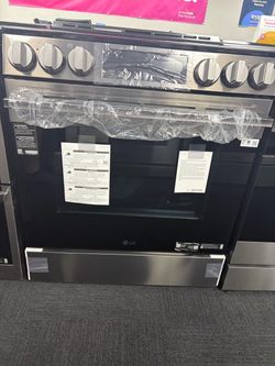LG Electric Stove New $49 Down Financing