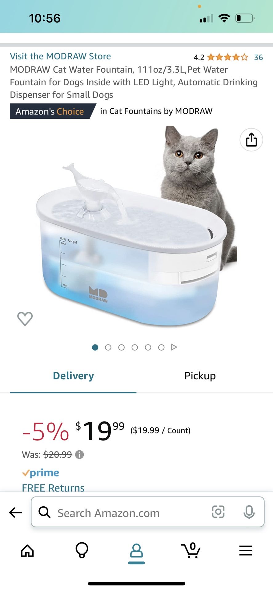 Pet Water Fountain Brand New