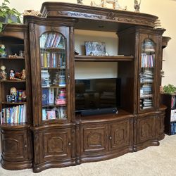 TV Vanity Set, Vintage Large 