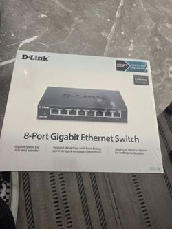 D-Link 8-Port Gigabit Ethernet Switch