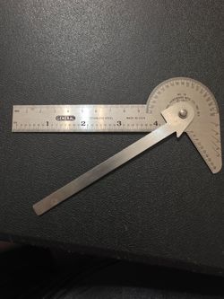 Vintage General No. 16 Machinist Protractor & Measuring Tool – USA Made
