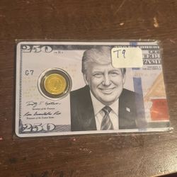1/1000 Trump Gold 
