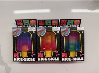 Nee Doh Nice Sicle POPSICLE Lot (3)