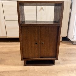 vintage mid-century modern utility cabinet