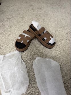 Brown sandals