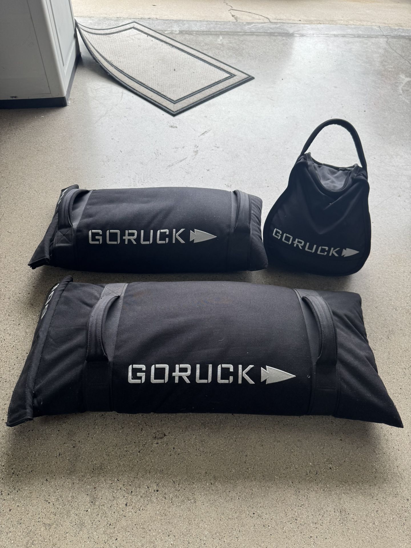 Sand Bag And Kettle Bell