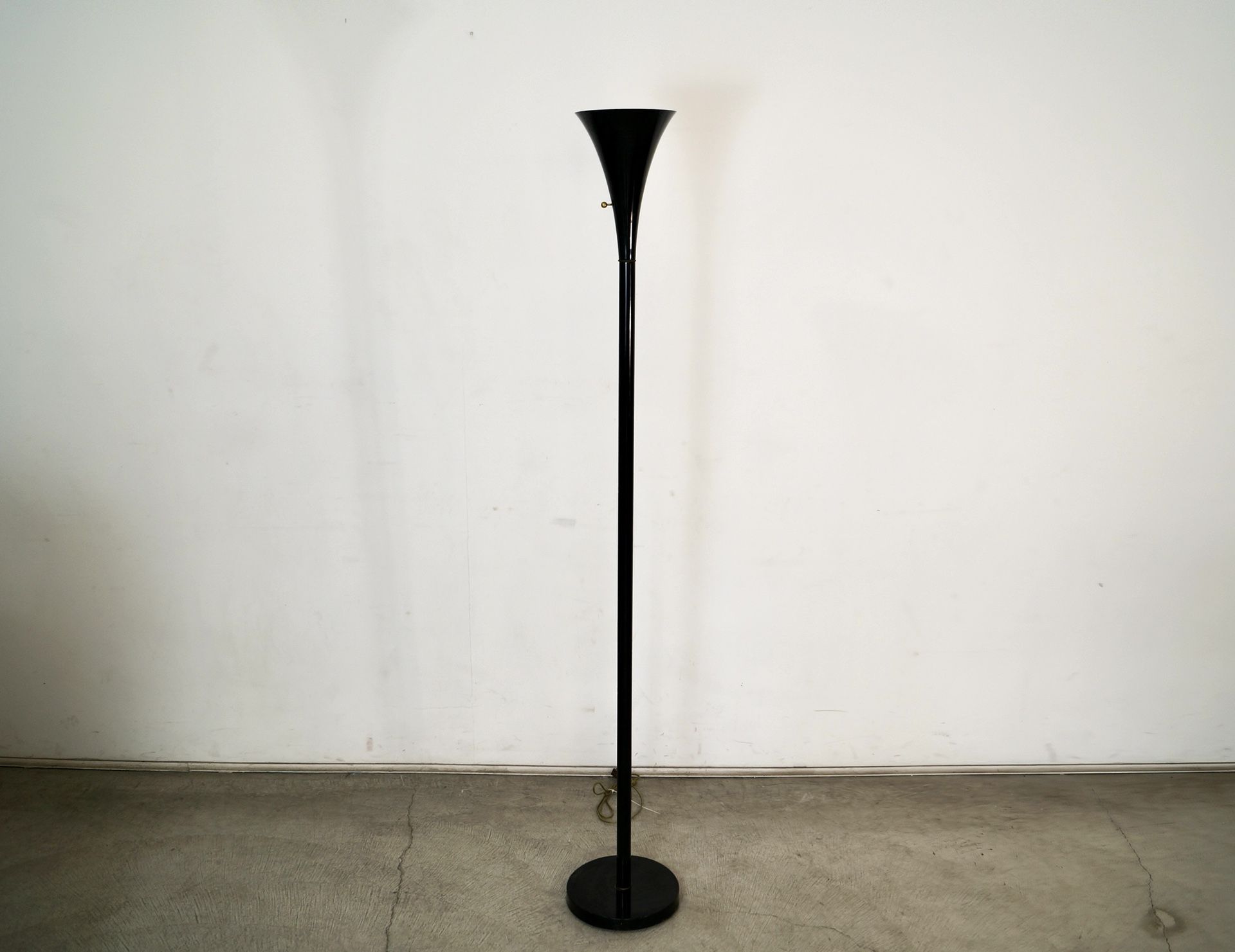 1970’s Mid Century Modern Trumpet Floor Lamp