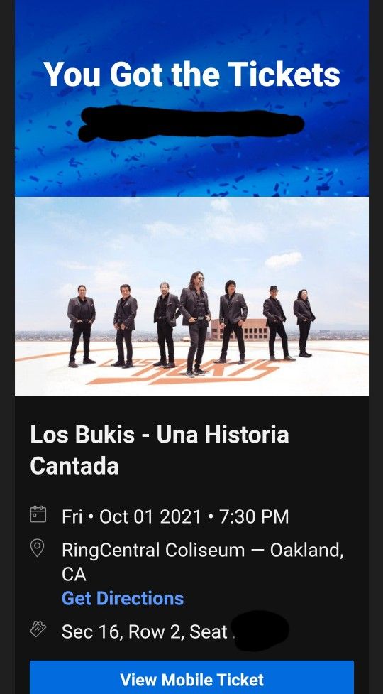 Los Bukis Tickets 