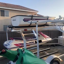 1993 Double Trailer Electric-wench  1993 Sea-Doo Bombardier