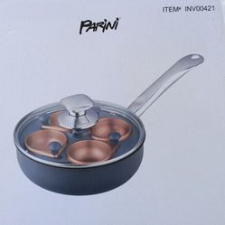 New Copper Non-stick Egg Poacher Skillet