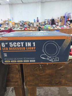 6" 5CCT IN 1 - LED RECESSED LIGHT- 24 PACK