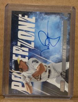 2022 Topps Stadium Club Autographed Mark McGwire  /25