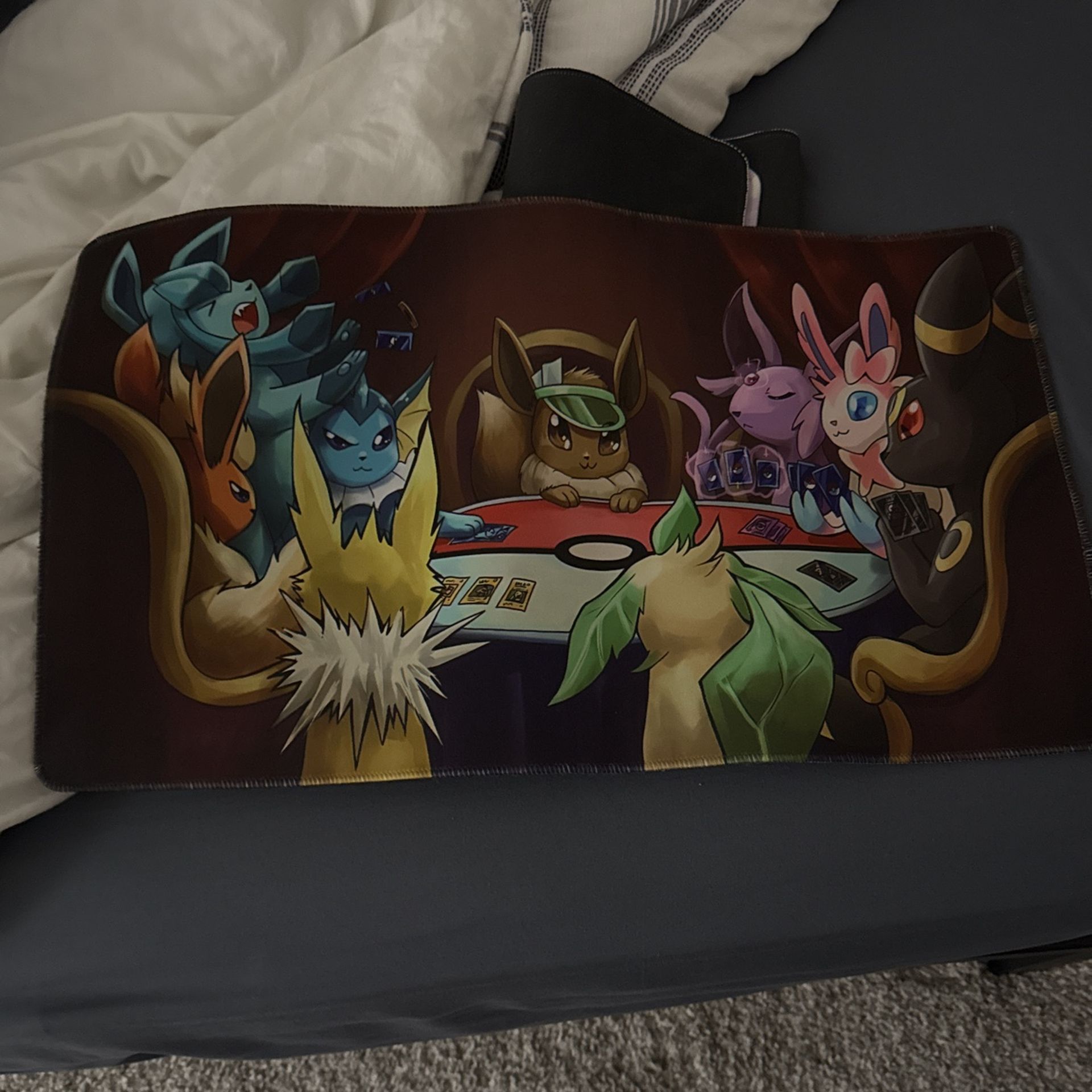 Eevee Card Playmat 