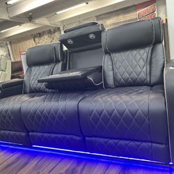 2pc Reclining Sofa & Loveseat 