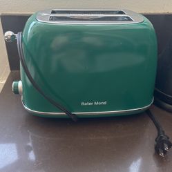 Toaster! Old Fashioned 2-slice green