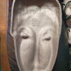 Wall Face Sculp Of Letitia By Eva line Sellors