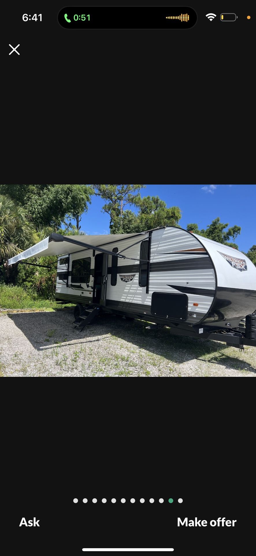 2022 Forest River Wildwood FSX 270RTK Toy Hauler