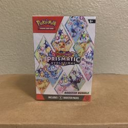 Pokémon Prismatic Evolutions Booster Bundle Box