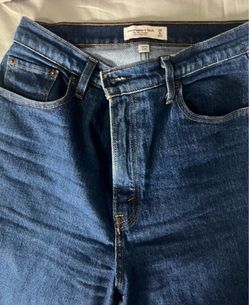 Abercrombie and fitch jeans size 28/6 curve love