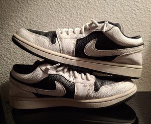 Nike Air Jordan Black And White Size 9 Us 