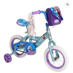 Huffy Frozen Girls' Age 2 to 5 12" Kids' Bike