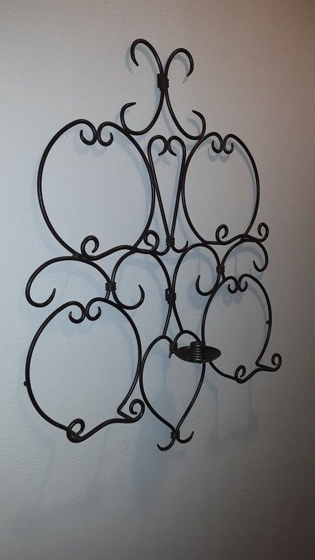 Iron Plate/candle Holder