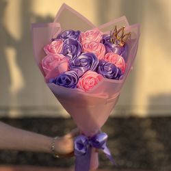 Pink&Purple Eternal Roses