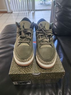 Jordan retro 3 olive