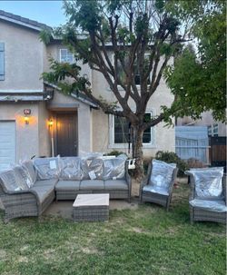 Brand new patio sofa set patio furniture outdoor furniture brand new patio sofa ✅🆕