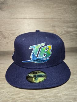 New Era Tampa Bay Devil Rays 20th Anniversary Fitted 59FIFTY Size 7.5