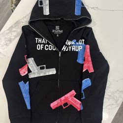 Awful Lot Of Cough Syrup Zip Up