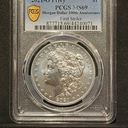 2021-O Morgan Silver Dollar