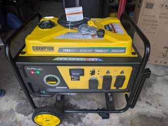 Champion Dual Fuel Generator