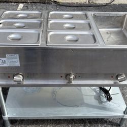 Sweet-It 3 Pan Steam Warmer Table (USED)