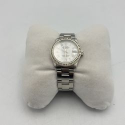 Ladies Rolex Datejust on Oyster Bracelet w AM Diamond Bezel