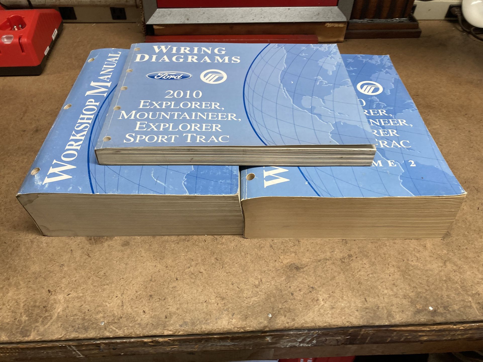 Workshop Manual Set-2010 Explorer, etc.