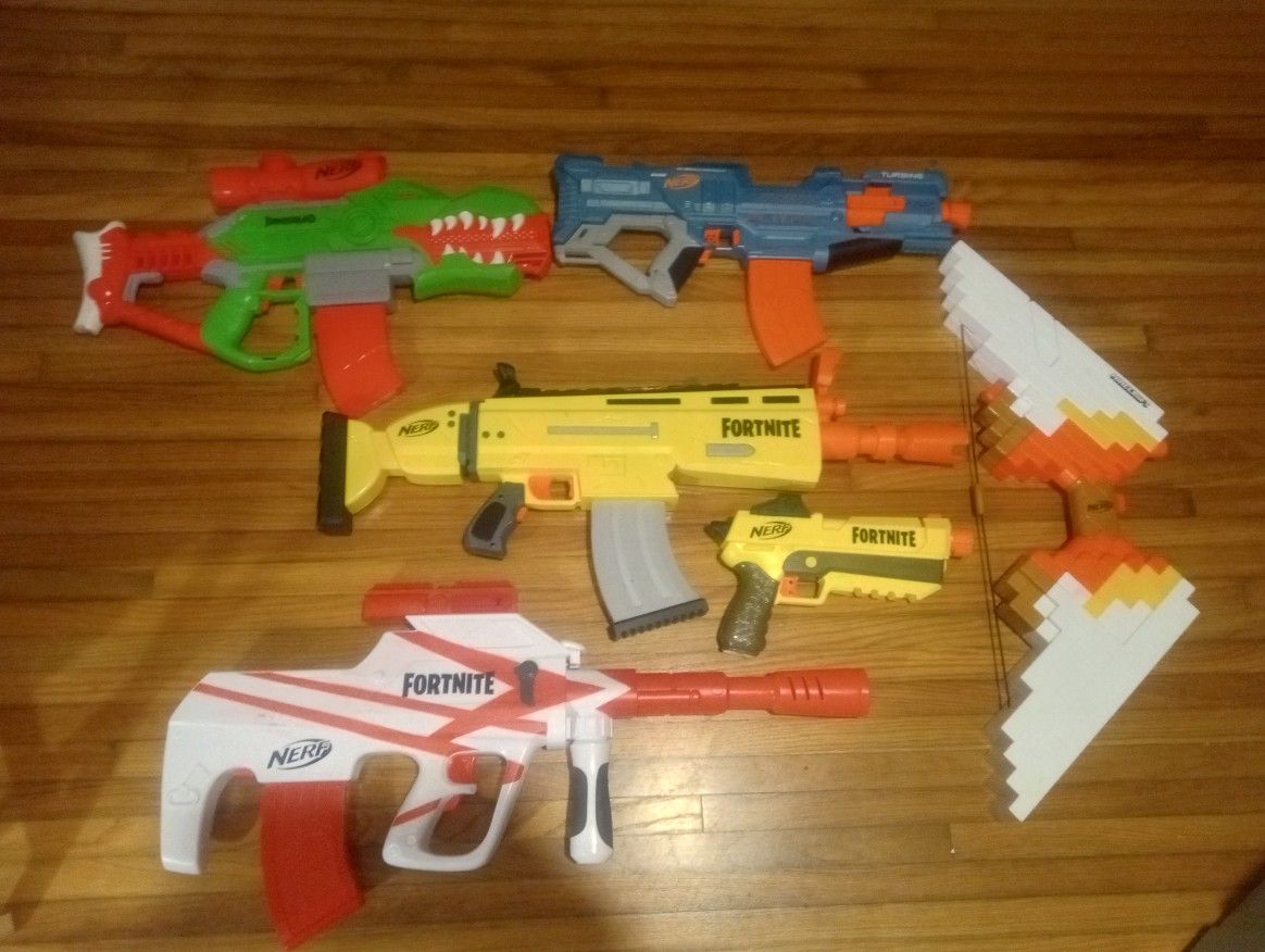 Nerf Gun Lot