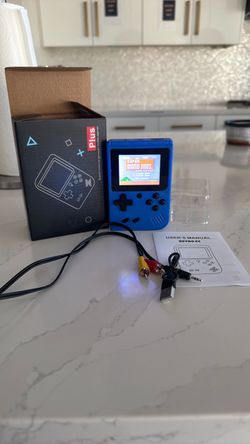 Retro FC Plus Handheld Game Console Blue