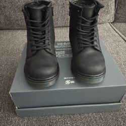 Dr Martens 1460 Faux Fur Boots