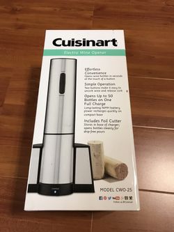Electronic wine opener