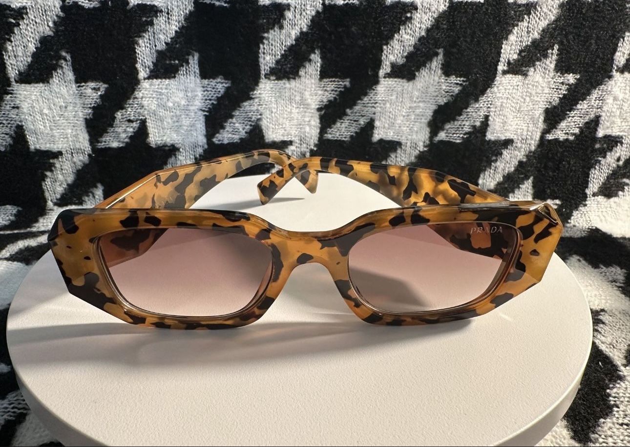 Tortoise Prada Sunglasses