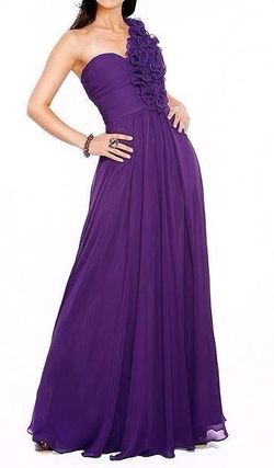 Dress purple with Swarovski