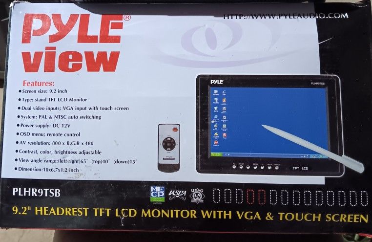 9.2 Inch Headrest Monitors